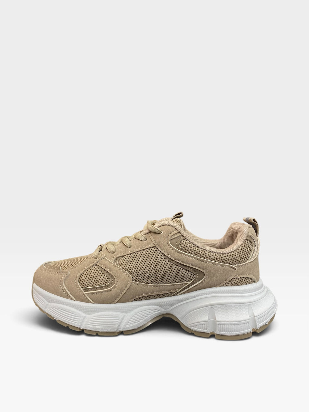 Sneaker Chunky Khaki e Oro
