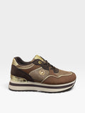 Sneaker Platform Stellar Marrone