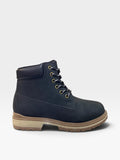 Stivaletto Urban Stringato Nero