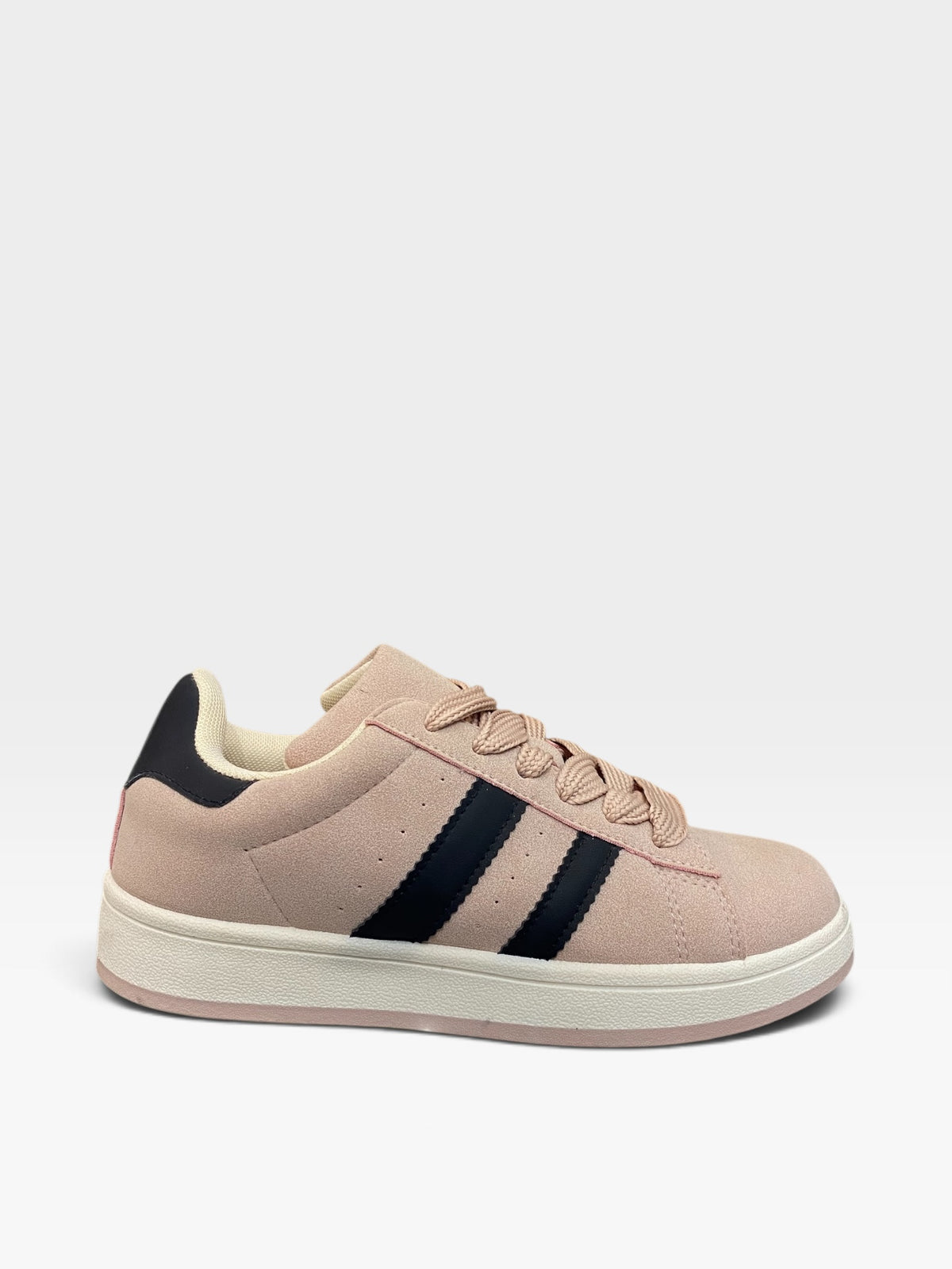 Sneaker Skate Camoscio Rosa