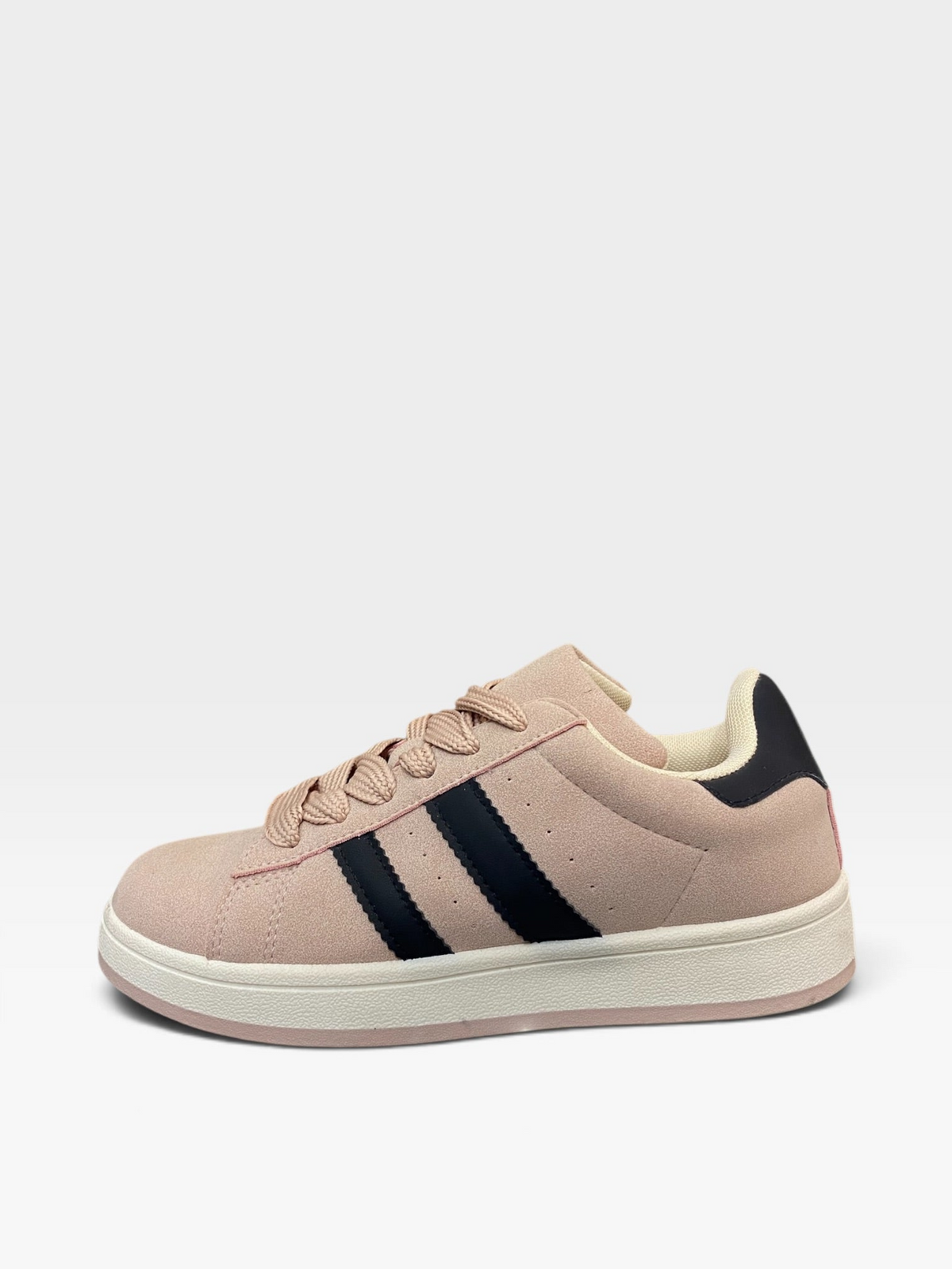 Sneaker Skate Camoscio Rosa