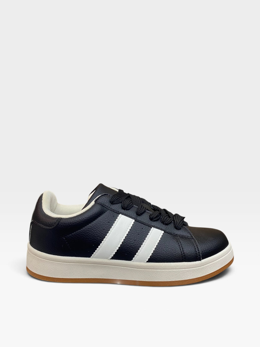 Sneaker Skate Pelle Nero