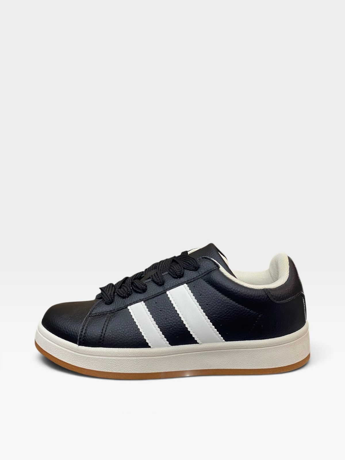 Sneaker Skate Pelle Nero