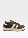 Sneaker Skate Camoscio Marrone