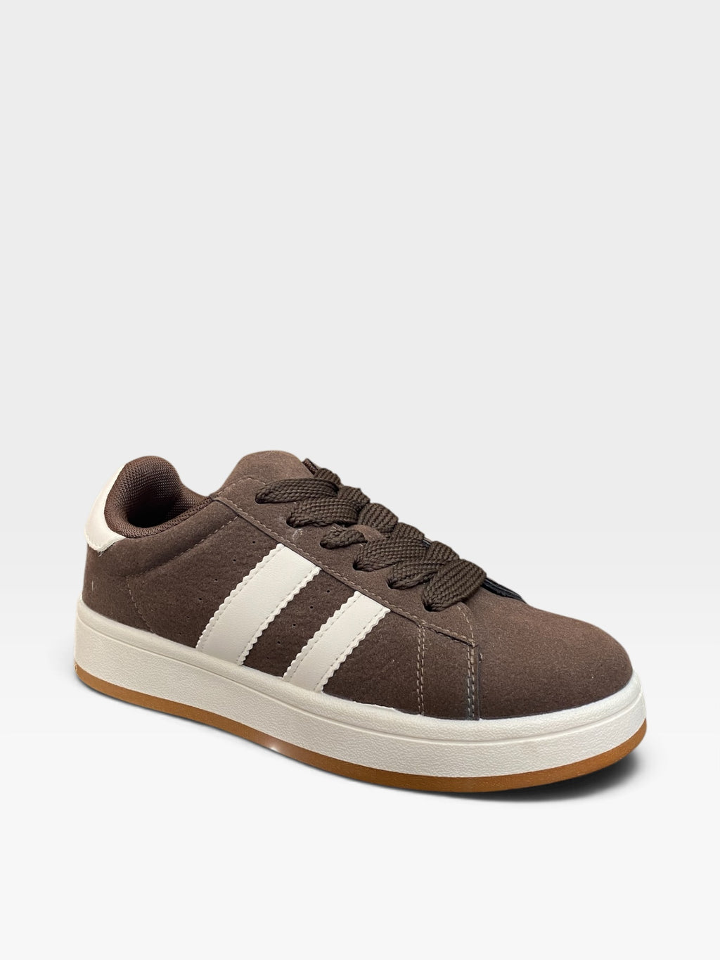 Sneaker Skate Camoscio Marrone