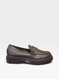 Mocassino Chunky Carrarmato Marrone Donna