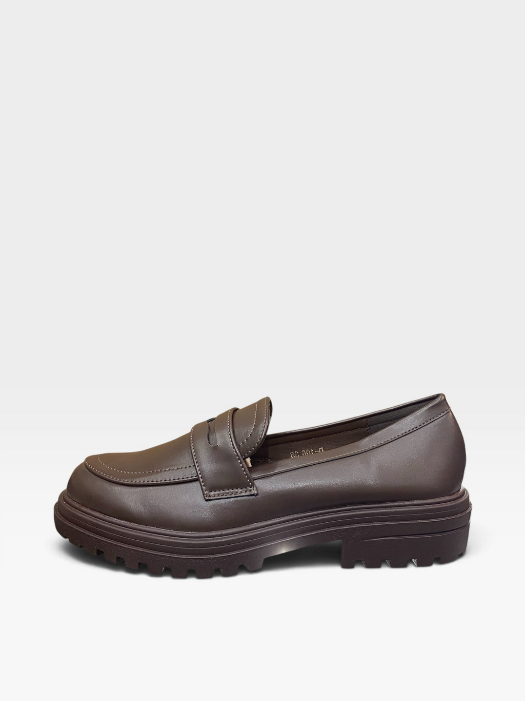 Mocassino Chunky Carrarmato Marrone Donna