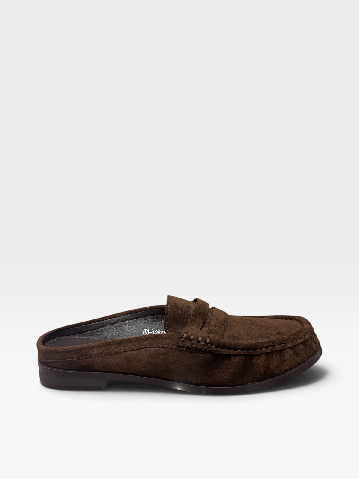 Sabot Mocassino Camoscio Marrone Donna