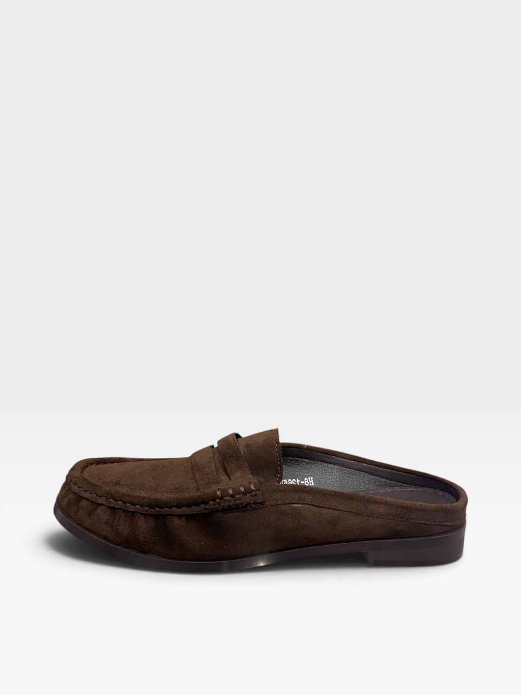 Sabot Mocassino Camoscio Marrone Donna