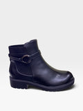 Stivaletto Tronchetto Nero Donna